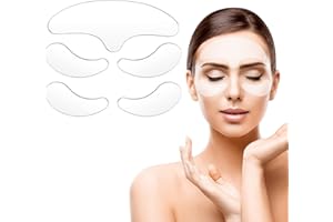 Creamify Reusable Anti-Wrinkle Patches Set, Reusable Silicone Patches Set, Forehead, Undereye and Smile Lines Repair