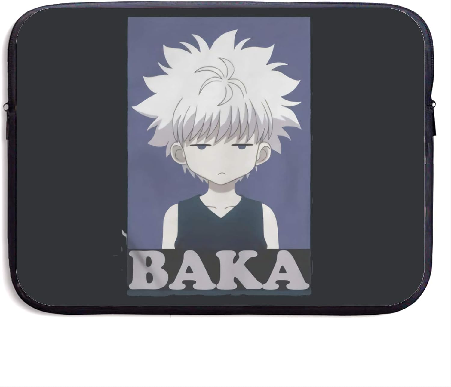 Hajk Anime Killua-Zoldyck Gon Laptop Sleeve Bag 13/15 Inch Notebook Computer, Water Repellent Polyester Protective Case Cover Theme Design Laptop