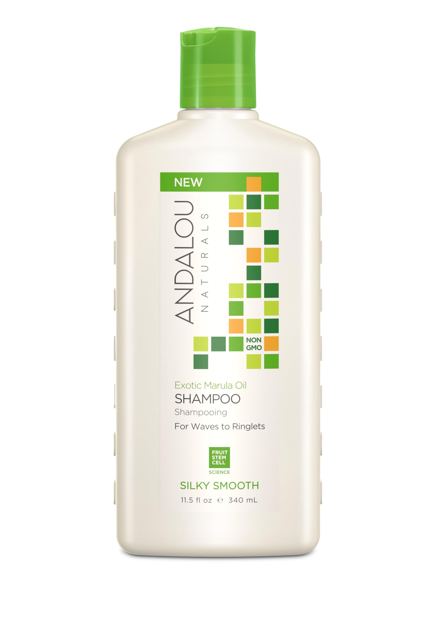 Andalou | Exotic Marula Oil Silky Smooth Shampoo | 1 x 340ml
