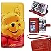 iPhone 6 Wallet Case - Onelee Disney Winnie the Pooh Premium PU Leather Case Wallet Flip Stand 4.7
