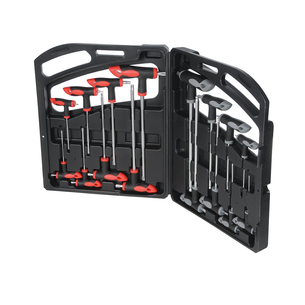 Silverline T-Handle Wrench Set 16pce (250028)