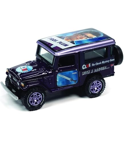 Amazon.com: 1980 Toyota Land Cruiser White with Red and Yellow
