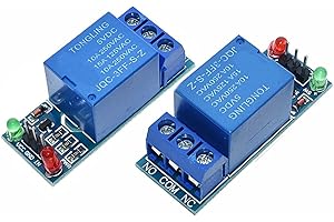 CANADUINO® 2 x Relay Board Single 10A / 250V for microcontroller 5V Logic Level