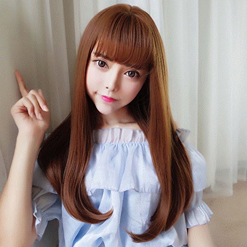 Amazon Com South Korean Women Girls Female Long Hair Wig Liu Qi