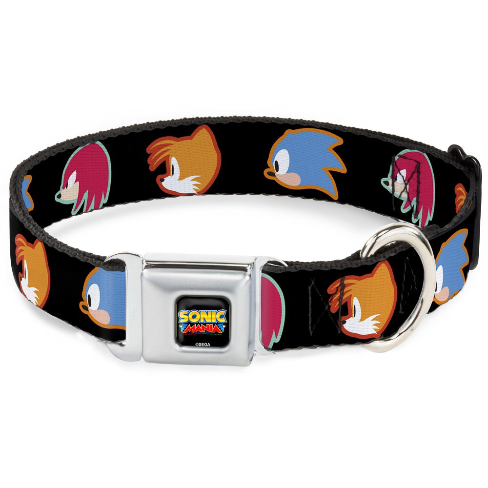 Dog Collar Seatbelt Buckle Sonic Mania Sonic Tails
