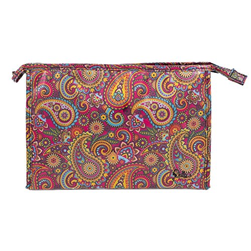 Dilly’s collections retro large toiletry bag - roomy …