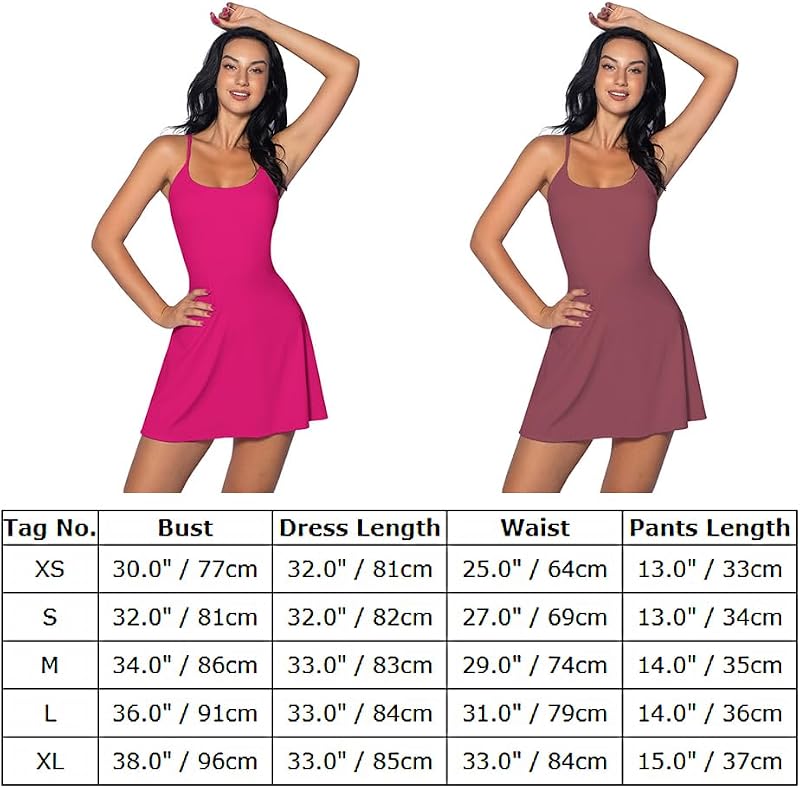 Vestido de ténis feminino com soutien integrado e calções com bolsos, sexy com atacadores, costas abertas, vestido desportivo de golfe, vermelho, rosa, L
