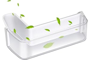 SUMNEW DA97-12652A Refrigerator Door Shelf Bin Replacement (Left Middle) Compatible with Samsung RF263TEAE, RF263BEAE, RF265BEAESG, RF265BEAESR, Replaces Part number : 3973522 AP5623588 PS4176655 EAP4176655