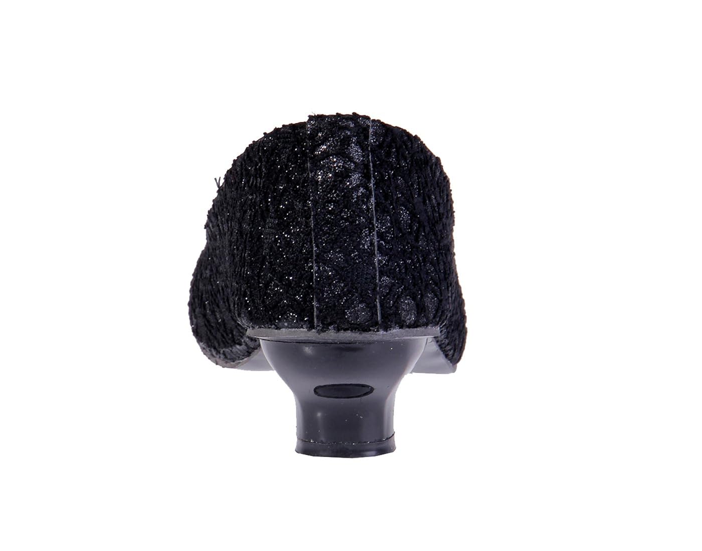 goyal black dimond cut net heels