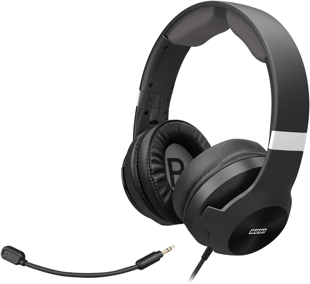 HORI Gaming Headset Pro (compatible with Xbox One & PC) /Xbox X, schwarz / silber - Image 5