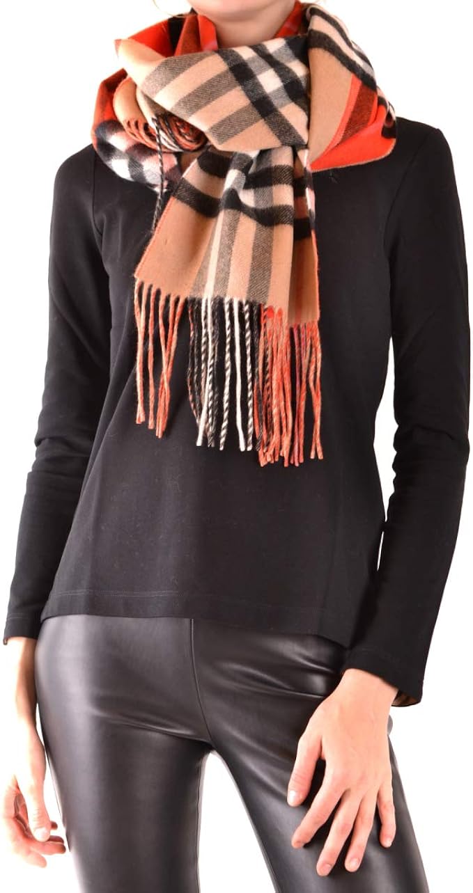 burberry orange scarf