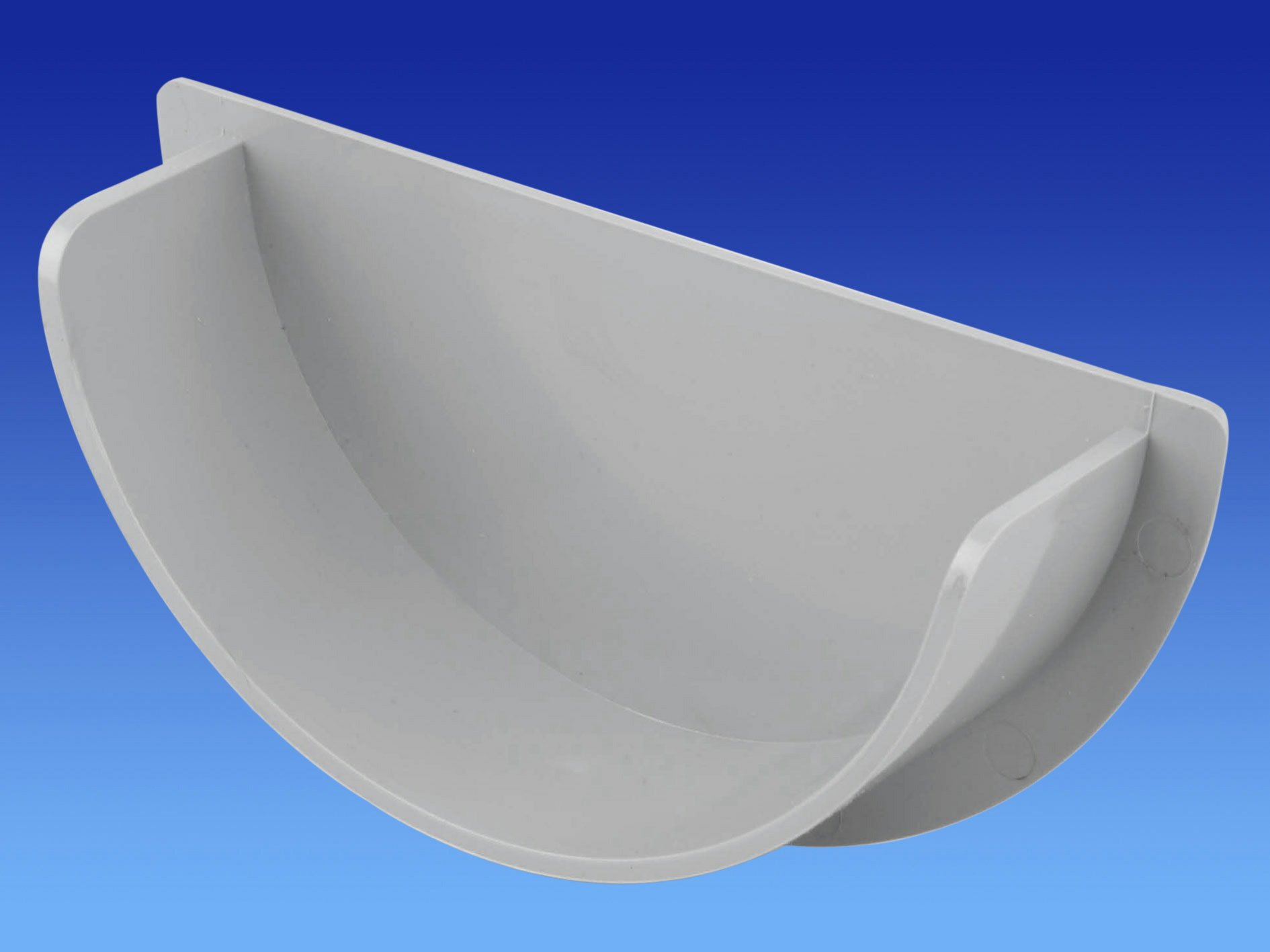 Wavin OSMA Roundline Stopend Internal 112mm Grey 0T010g