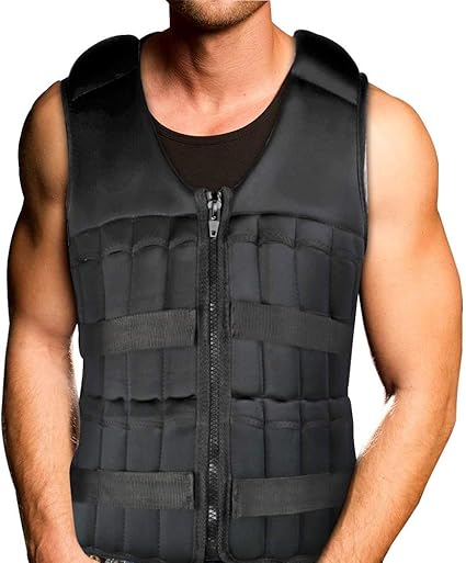 portzon adjustable weighted vest