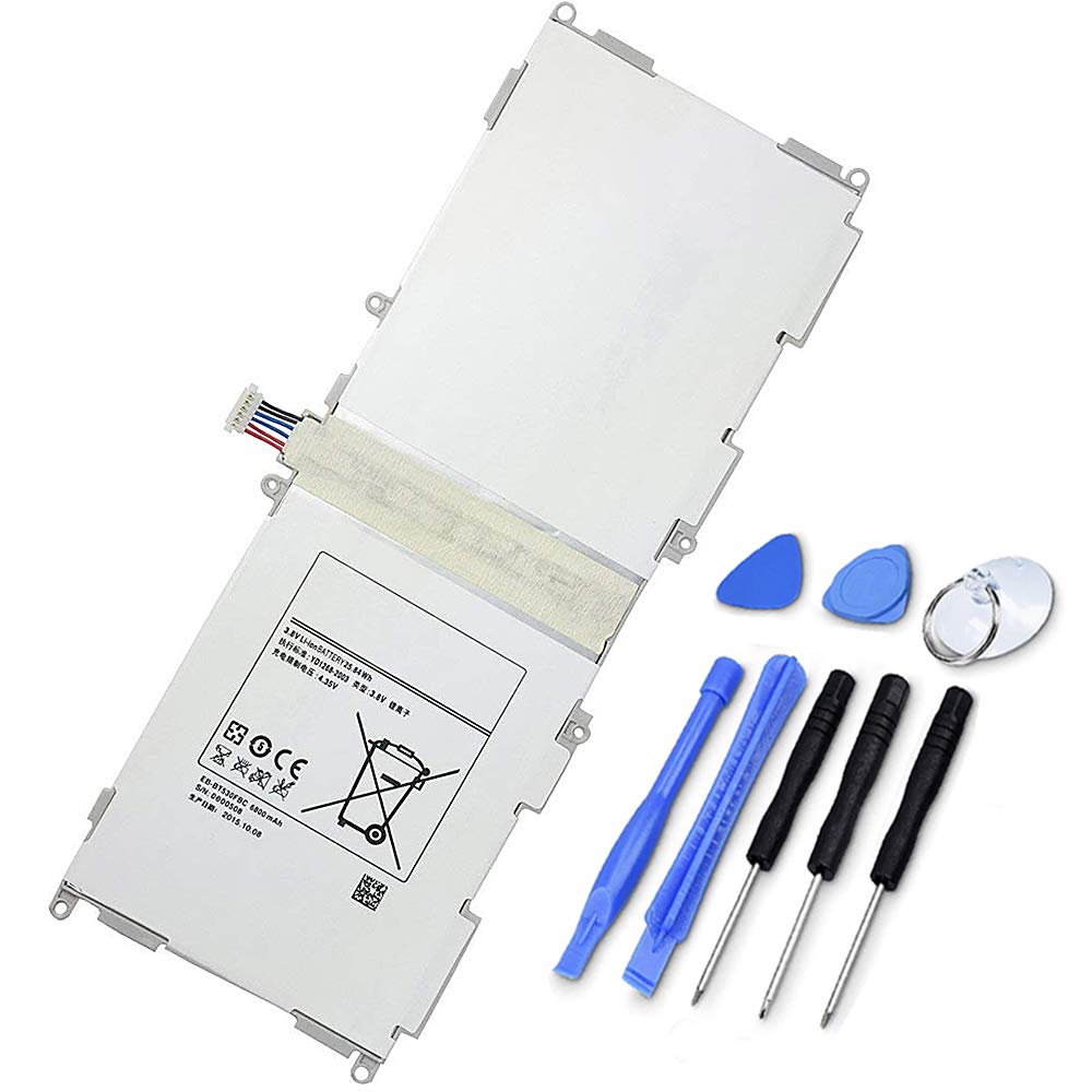 XITAIAN 3.8V 25.84Wh 6800mAh EB-BT530FBU EB-BT530FBC EB-BT530FBE Replacement Battery for Samsung Galaxy Tab 4 10.1 inches T530 SM-T530NU T531 T535 with Tools