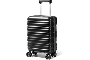 Lekesky 20 Inch Carry On Luggage for Airplanes - Hard Shell Suitcase with TSA Lock, Lightweight Spinner Wheels Durable ABS Ca
