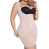 Fajitex 22591 Fajas Colombianas Moldeadoras Shapewear Tummy Control with Hooks and High Compression