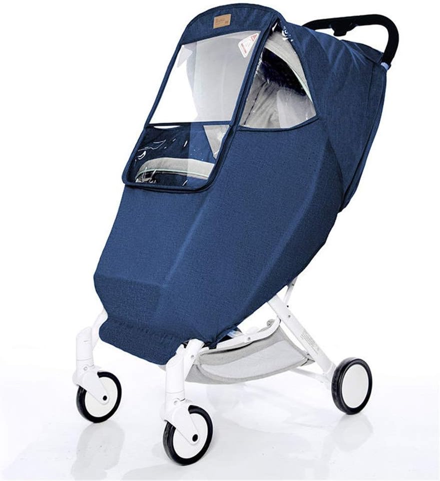Stroller Weather Shield 3 Pcs Of Rain Cover Universal Baby Stroller Rain Cover Trolley Windshield Baby Stroller Umbrella Warm Cover Child Car Raincoat Wind Dust Cover ( Color : Red , Size : One size )