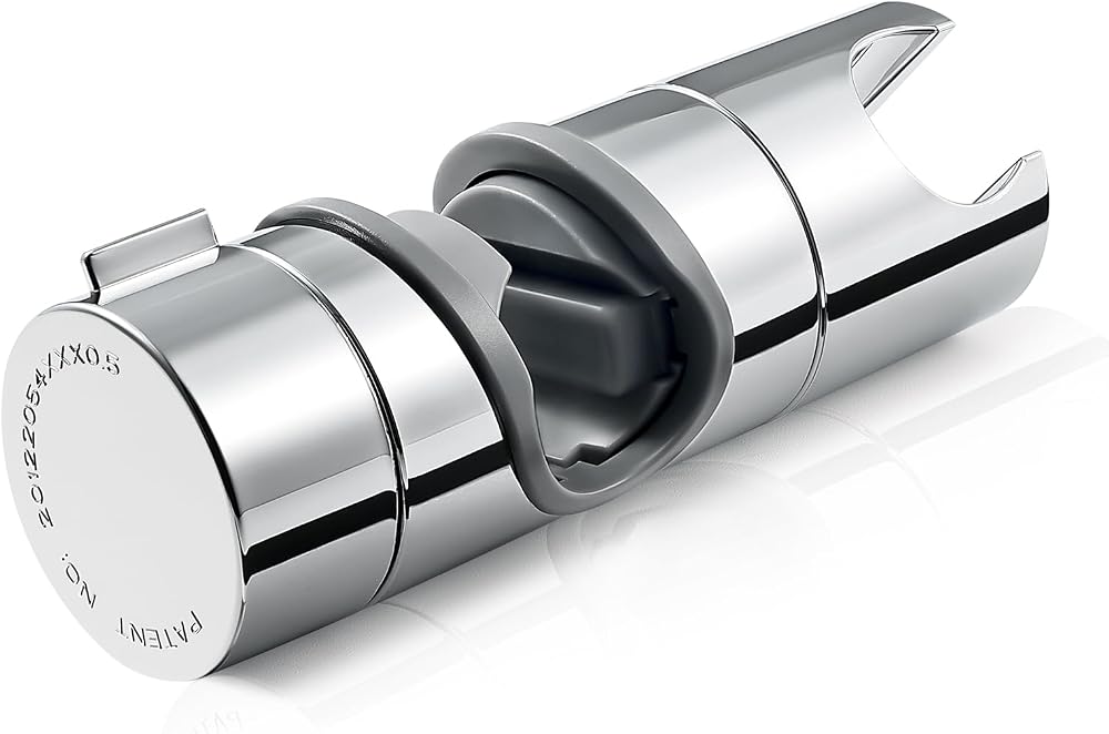 BBLIKE Shower Head Holder 18-25mm Universal Chrome Adjustable Bracket