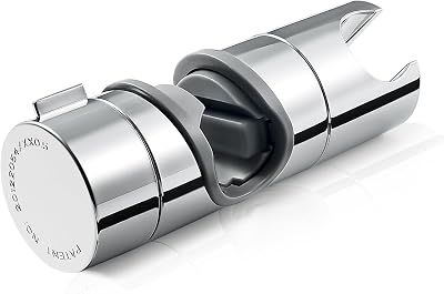 BBLIKE Shower Head Holder 18-25mm Universal Chrome Adjustable Bracket