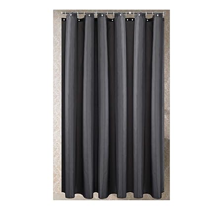 Amazon Com Polyester Fabric Shower Curtain With 12 Pcs Hooks