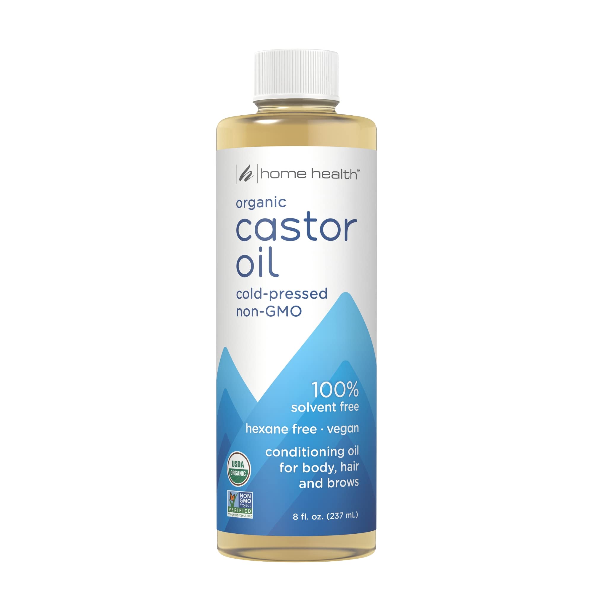 Home Health - Castor Oil Cold, 8 fl oz liquid