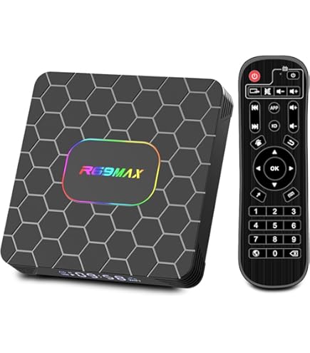 TV Box Android 13.0 – 4GB RAM 64GB ROM, Processore RK3528, WiFi 5G E Bluetooth 5.0, Supporto 8K H.265, Per Streaming E Giochi