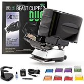 Skull Shaver Beast Clipper Duo, Home Haircut and Grooming Kit, Cordless | Cordless Home Haircut Kit with Japanese Steel Blades, 8 Cutting Combs &amp; Adjustable Guards, 90 Minutes of Use