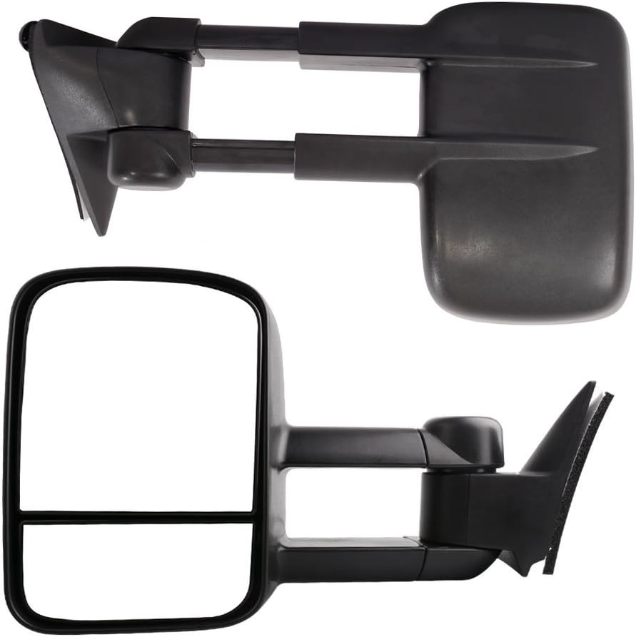 Power Side Towing Mirrors Pair Set For 1988-1998 Chevy GMC C/K 1500 2500 3500 - Foto 2