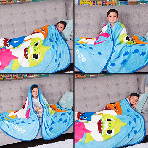 Franco Kids Bedding Super Soft Plush Micro Raschel Blanket, 62 in x 90