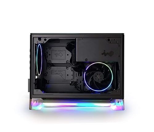 InWin A1 Plus Black Mini-ITX Tower with Integrated ARGB Lighting