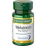 Nature's Bounty Melatonin 1 mg, 180 Tablets