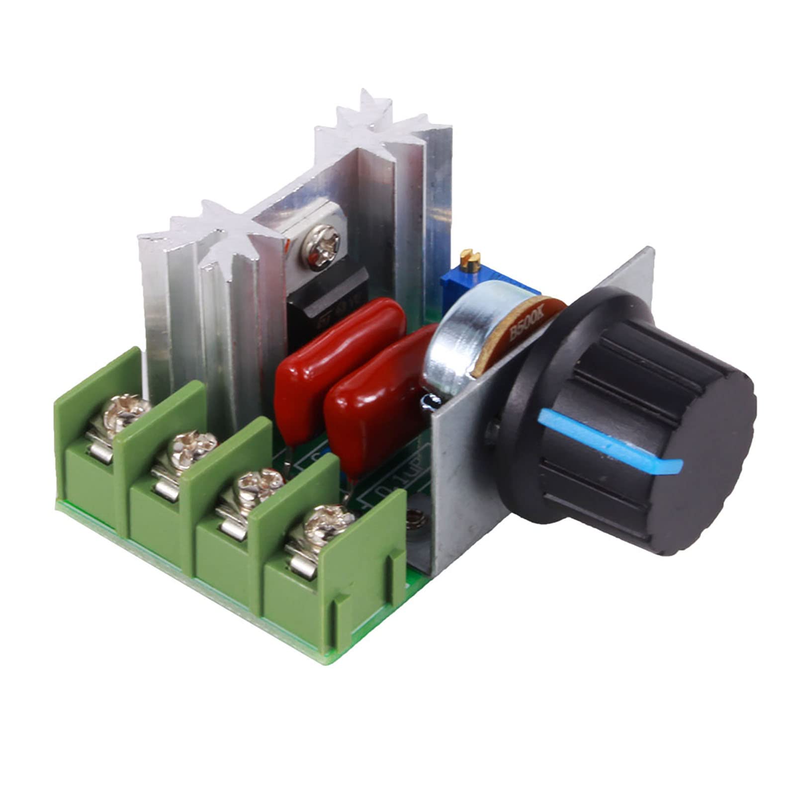 Voltage Regulator,2000W 25A AC Motor Speed Controller Mini Electric Control Module 50-220V Adjustable Voltages Regulator