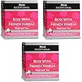 Dilmah Rose with French Vanilla Tea 20 Luxury Tea Bags X 3 Pack - Dilmah Exceptional Real Leaf Tea Pure Ceylon French Vanilla Tea Box