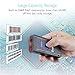 Portable Bluetooth & 2.4G Wireless Barcode Scanner, 1D Mini Handheld Barcode Reader Supports for Windows, Android, iOS and Works with iPad, iPhone, Android Phones, Tablets or Computers