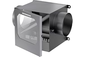 HOOMESUN Upgrade Indoor Dryer Duct Lint Trap Kit, Dryer Lint Catcher with Stainless Steel Mesh & 4in - 8FT Dryer Vent Hose, Water Drawer, Secondary Lint Trap for Gas or Electric Clothes Dryers