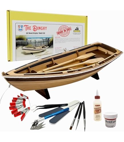Amazon.com: Midwest 949 Big Canadian Canoe 1:8 - Wooden Ship Model