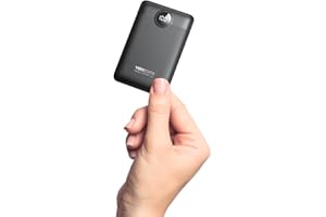 VEEKTOMX Small Portable Charger, Mini Power Bank 10000mAh, PD 22.5W Fast Charging USB-C Battery Bank, Travel Essentials Dual Voltage External Portable Powerbank for iPhone/Samsung/Google Pixel, Black