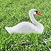 Swan Decor Pond Statue Protector Floating Ornamental Lifesize Goose Bird Hunting Bait Garden Decoration (# 1)