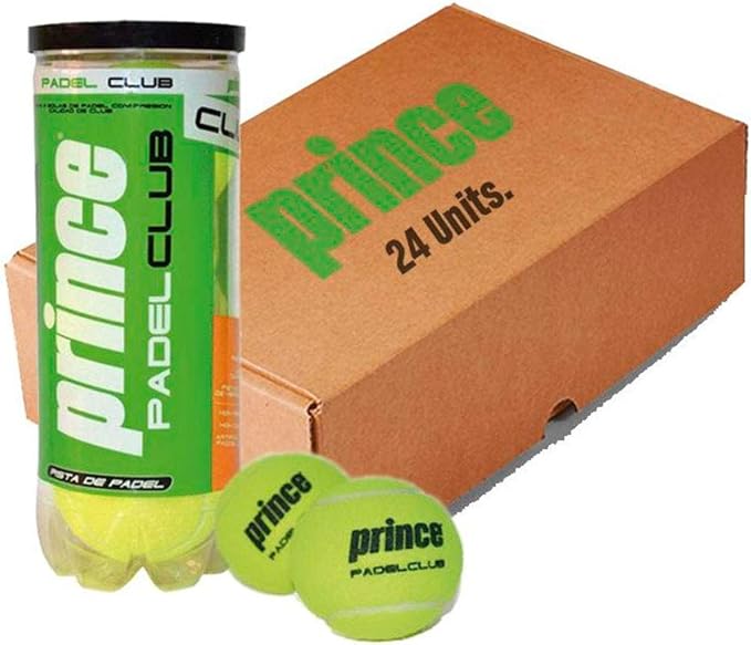 Bote de 3 pelotas Prince Club Padel: Amazon.es: Deportes y aire libre