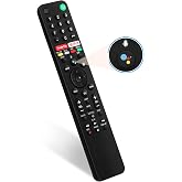 RMF-TX500U for Sony TV Remote Replacement, for All Sony Bravia TV Voice | RMF-TX500U For Sony Remote Control for Smart TV XBR/KD/XR Series X800H X950G A8H Etc, 1 Year Full Warranty