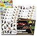 Lego Ninjago Stickers Party Favors Pack -- 12 Lego Ninja Sticker Sheets with Bonus Door Hanger (Lego Party Supplies)