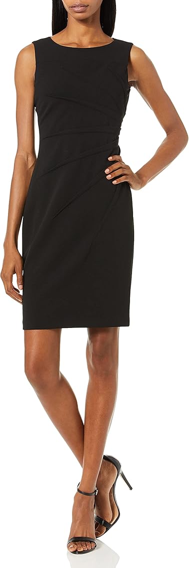 calvin klein starburst sheath dress