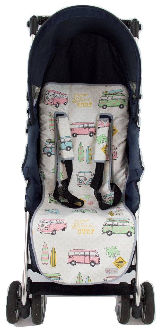 MAT or Universal Case for Buggy or Pram + Screen Harness. Model Peace and Love