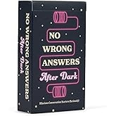 No Wrong Answers After Dark - Hilarious Card Game, Conversation Starter - Fun Activity for Friends, Game or Date Night, Travel, Couples - Great Gift for Parties, Birthdays, Anniversaries