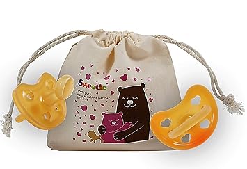 rubber orthodontic pacifier