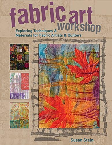 Amazon.com: Layer, Paint and Stitch: Create textile art with