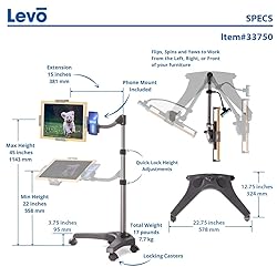 LEVO G2 Essential Tablet Floor Stand Tablet