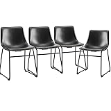 JHK Chairs Counter Height Stools, 4 Pcs 18