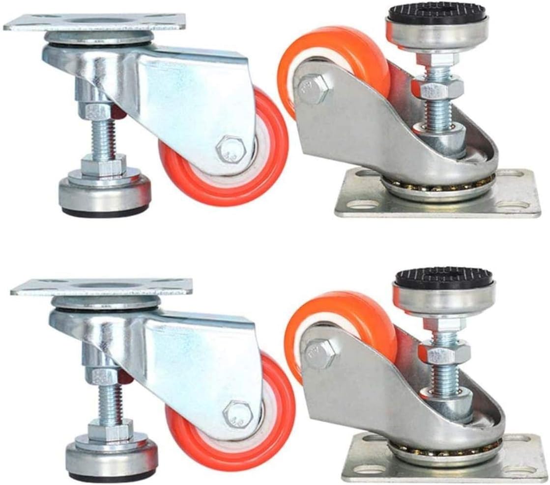 Ruedas para Muebles FANYF 4 X de Alta Resistencia Ruedas giratorias