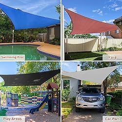 Artpuch 12'x14' Customize Blue Sun Shade Sail UV